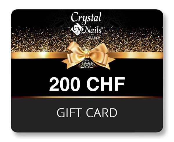 Gift card 200 chf