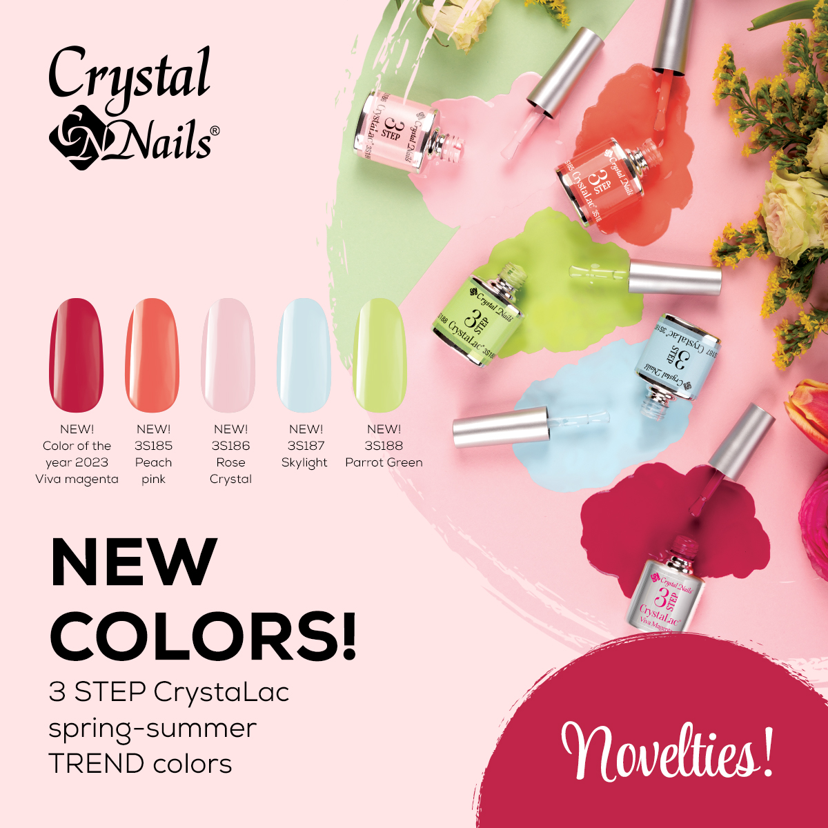 Top cool gel … did you know they are different? Novelties spring 2023